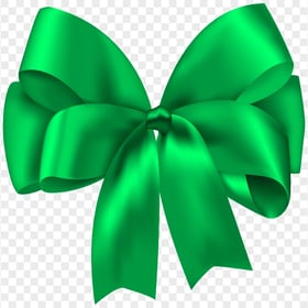 Download Green Bow Ribbon Tie PNG