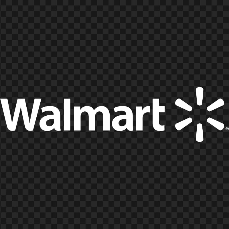 Walmart Horizontal White Logo Image PNG Citypng