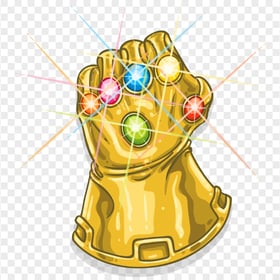 HD Thanos Cartoon Glove PNG