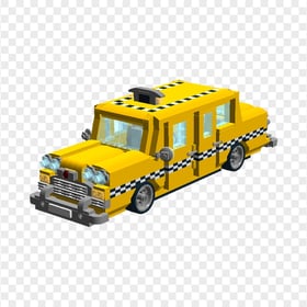 Cab Taxi Lego Car PNG