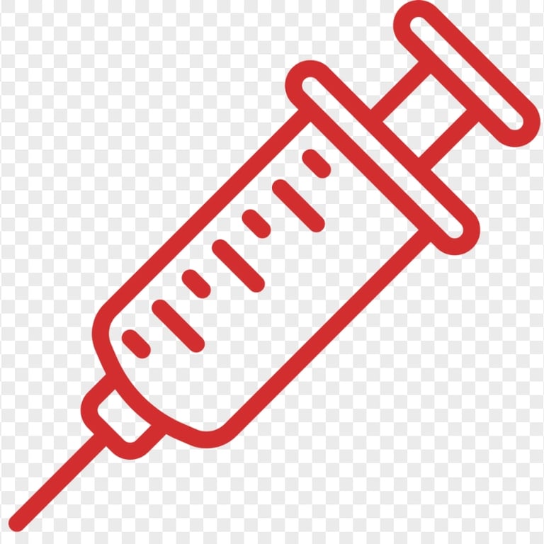 Red Syringe Injection Icon Pharmaceutical | Citypng
