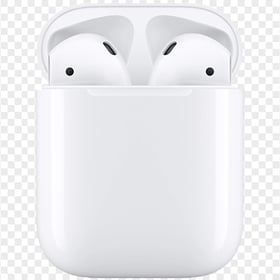 Opened Case Apple Airpods Headset Wireless Bluetooth