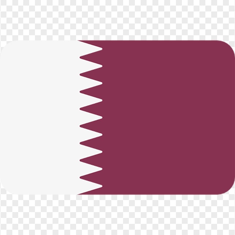 Download Flat Qatar Flag Icon PNG