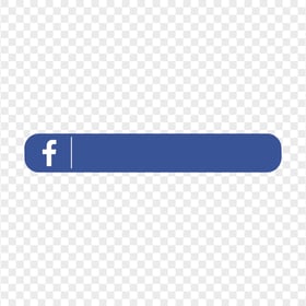 HD Flat Blue Facebook Lower Third Banner Signature PNG