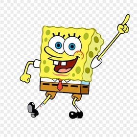 HD Spongebob Dancing Charactrer Transparent PNG