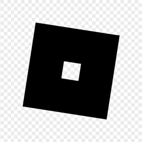 Roblox logo black and white transparent PNG - StickPNG