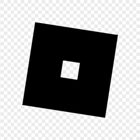 HD Roblox Black Symbol Sign Icon Logo PNG