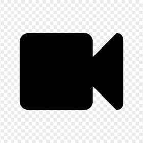 Video Camera Recording Black Icon PNG Image