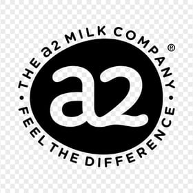 HD A2 Milk Black Logo PNG