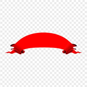 HD Red Creative Graphic Banner Ribbon PNG