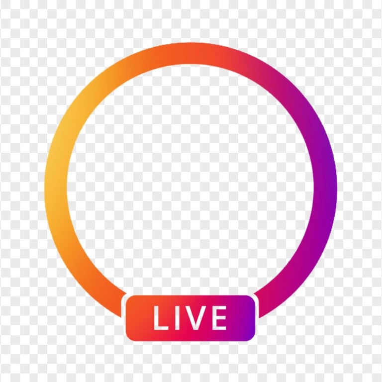 Instagram App Live Profile Circle Icon
