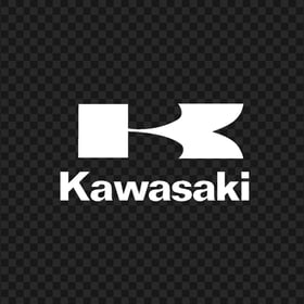 Kawasaki White Logo HD PNG