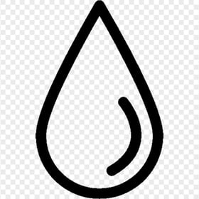 Water Drop Black Icon PNG IMG
