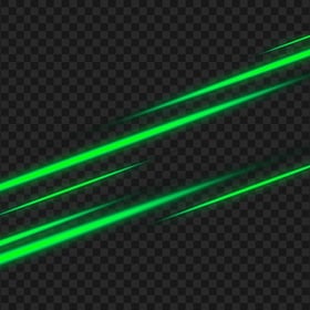 HD Green Glowing Lines Abstract Transparent PNG