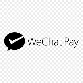 HD Black WeChat Pay Logo
