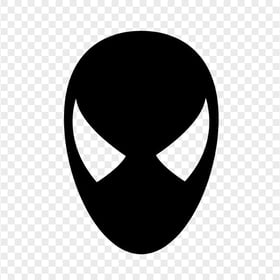 Spiderman icon black mask PNG 