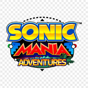 Sonic Mania Adventures Logo HD PNG