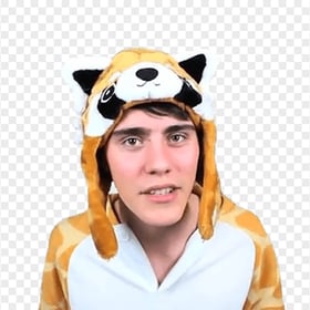 Alfie Deyes Face Dog Hat