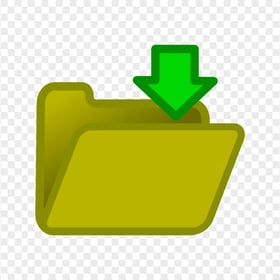 Save To Folder Download Icon PNG