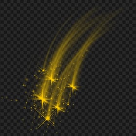 HD Yellow Magic Light Effect PNG