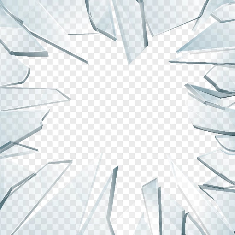 Shattered Glass Effect Png