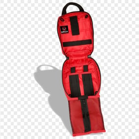 Emergency Medical Backpack First Aid Opened Empty