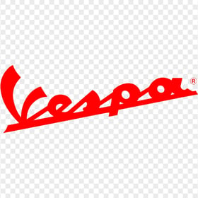 Vespa Red Logo FREE PNG
