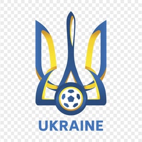 HD Ukraine National Football Team Logo PNG