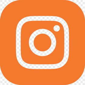 Orange Square Instagram Logo Sign Icon