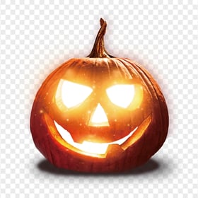 Realistic Halloween Jack O Lantern Scary Face