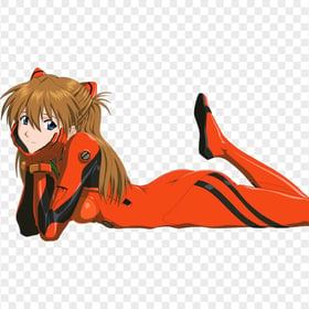 HD Asuka Langley Sohryu Neon Genesis Transparent PNG