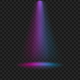 Pink & Purple Disco Spot Light Spotlight Effect HD PNG
