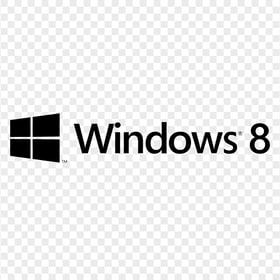 Windows 8 Black Logo PNG