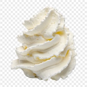 HD Whipped Cream Ice Cream PNG