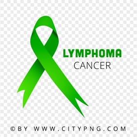 Lymphoma Cancer Lime Ribbon Logo Sign Transparent PNG