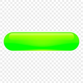 Glossy Light Green Web Button HD PNG