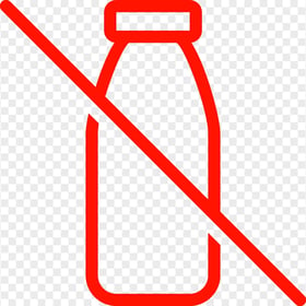 HD No Bottle Red Icon PNG