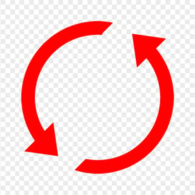HD Circle Arrow Red Icon PNG