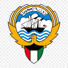 HD Kuwait National Emblem Logo Transparent PNG