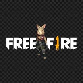 FF Agent Hop Pet Character With Free Fire Logo