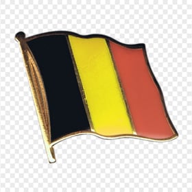 Belgium Lapel Pin Flag PNG Image