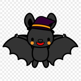 Baby Cute Cartoon Clipart Bat Open Wings