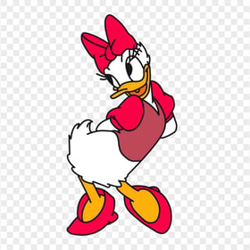 Cartoon Clipart Daisy Duck Disney Character HD PNG