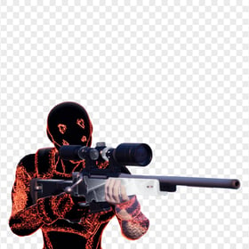 HD Fortnite 8 Ball Corrupted Player Character PNG