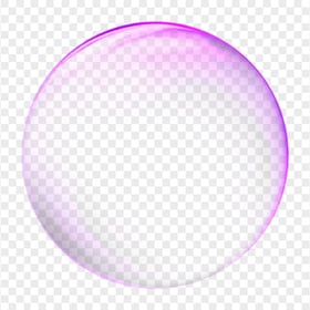 Purple Bubble Circle FREE PNG