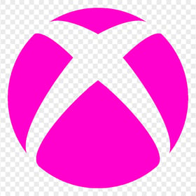Xbox Pink Symbol Logo Icon Transparent PNG