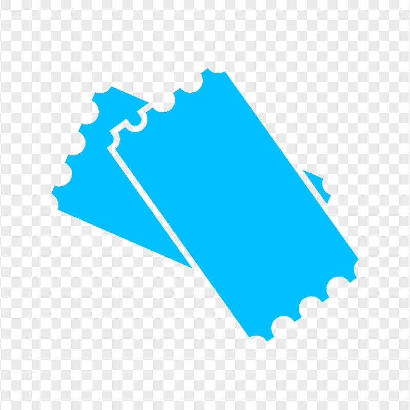 Ticket Blue Icon Logo Image PNG | Citypng