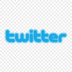 HD Twitter Text Logo PNG