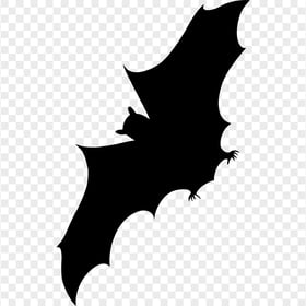 Black Vampire Bat Halloween Silhouette