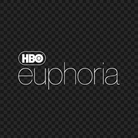 HD Euphoria HBO White Logo PNG